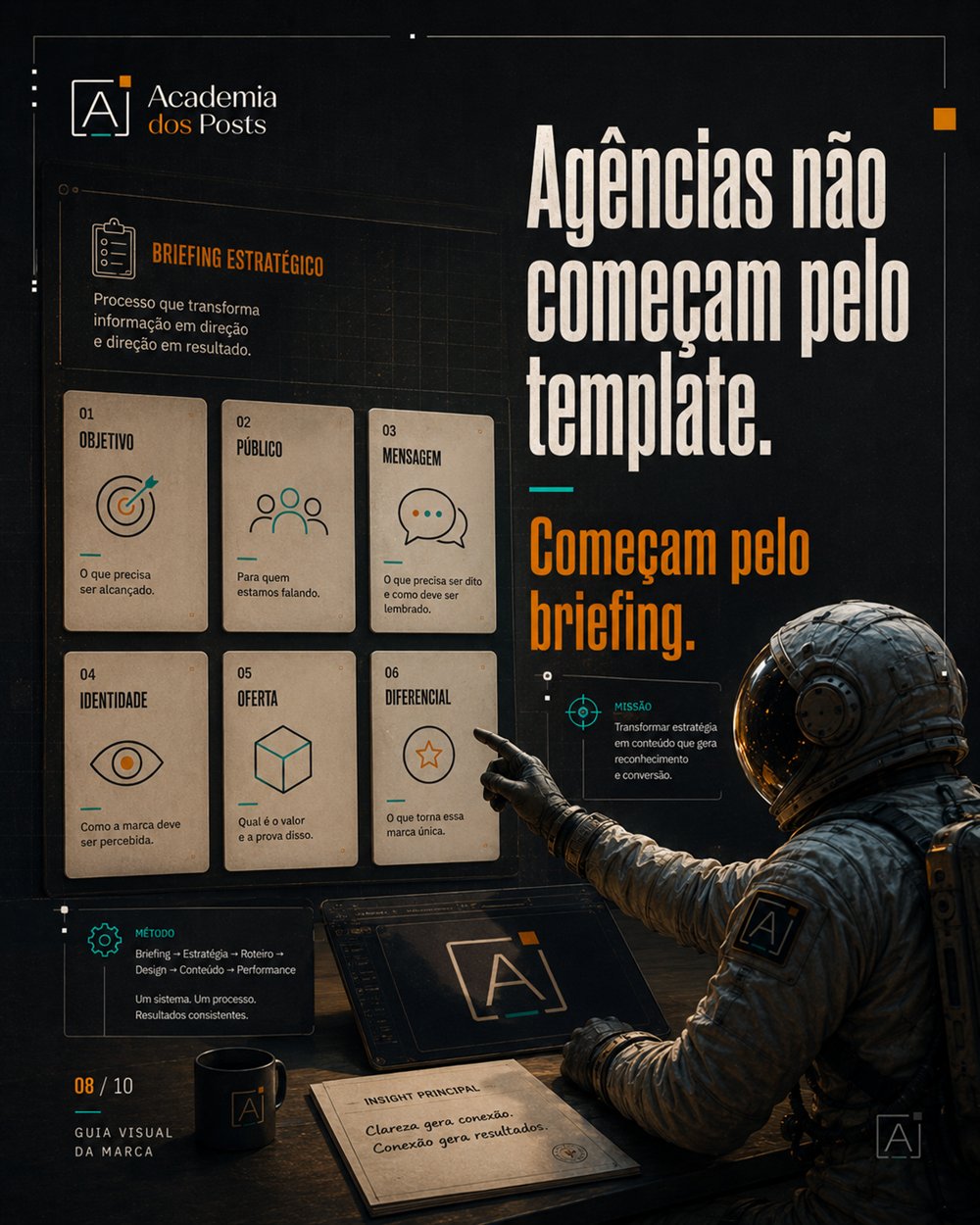 Post do método Academia dos Posts