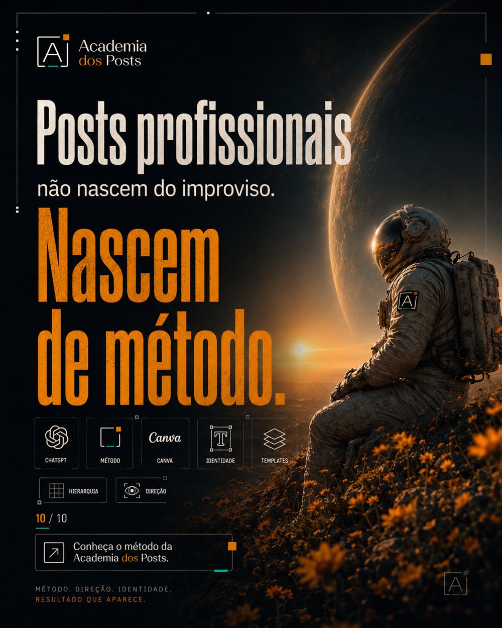 Post: ter autonomia é saber criar com mais segurança